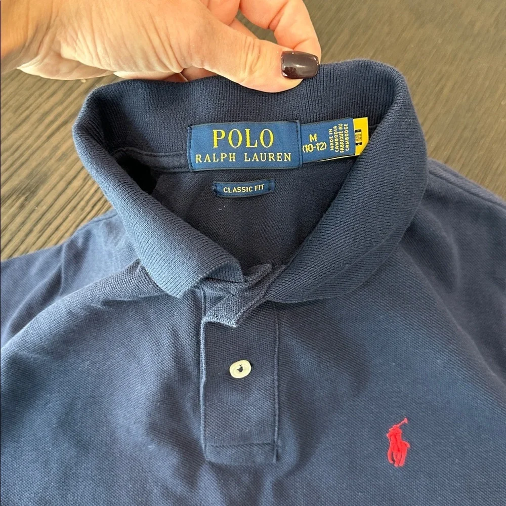 Polo Ralph Lauren Navy Blue Polo Shirt